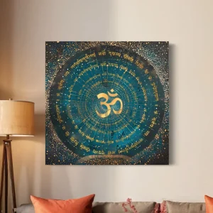 Gayatri Mantra Painting