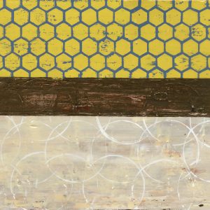 Honey Comb Abstract Art